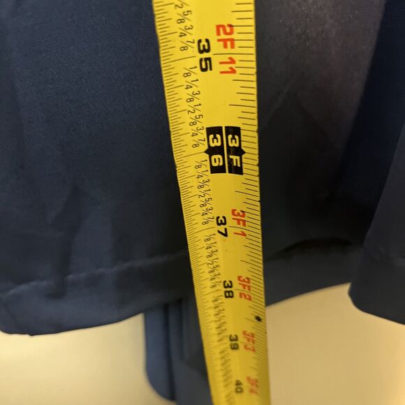 Eliza J Long Sleeve Faux Wrap Knit Dress Blue size 8 - Picture 8 of 8